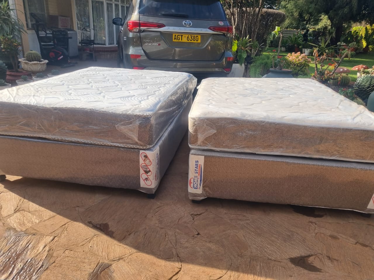 Double beds never used original strong